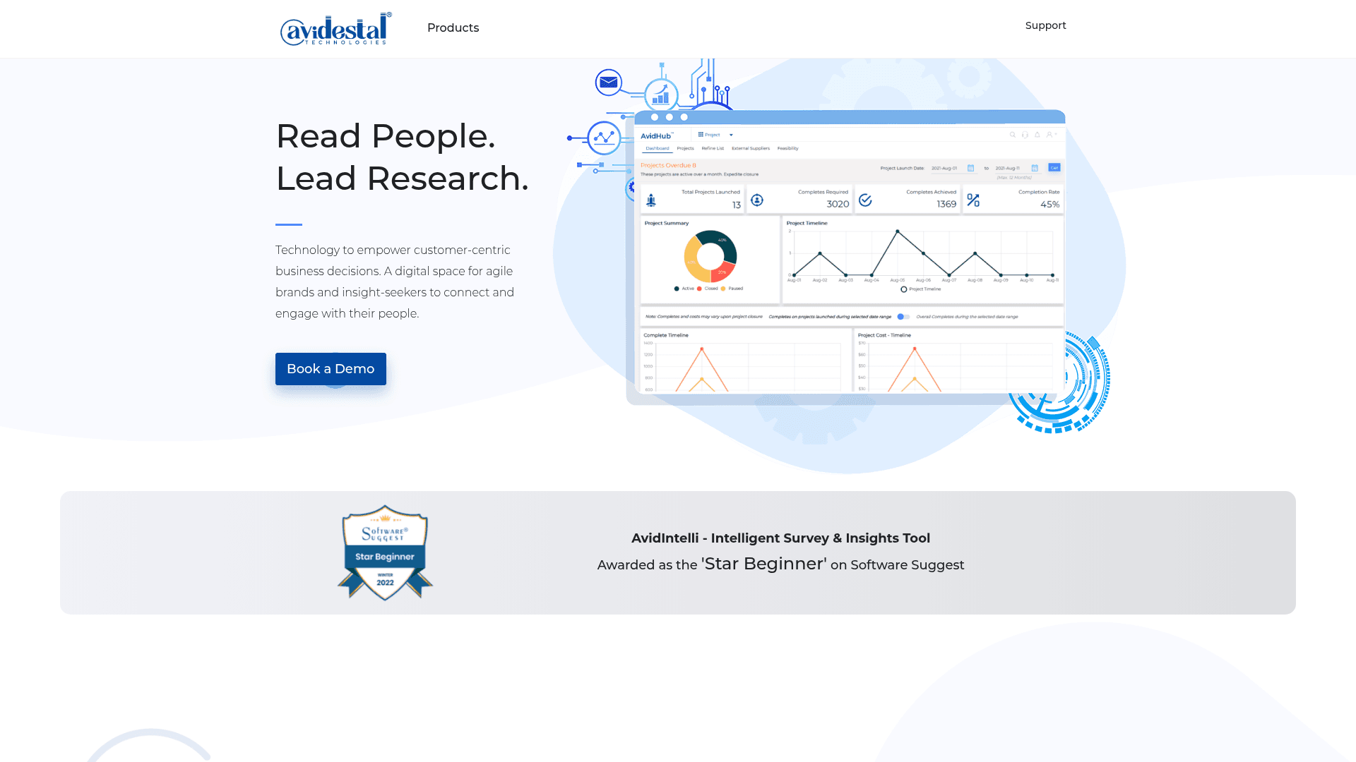 Homepage of Avidestal