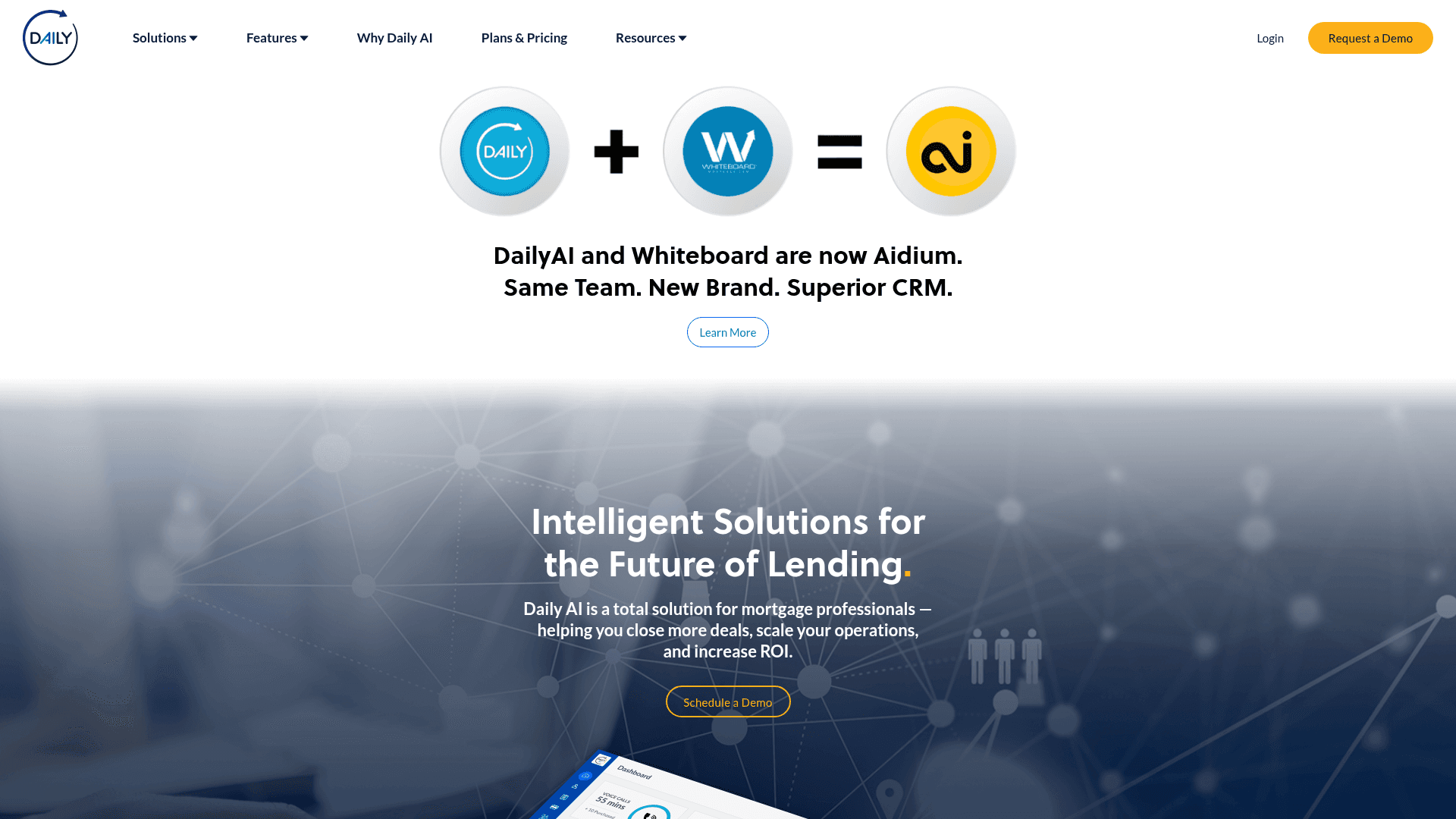 Homepage of Daily AI