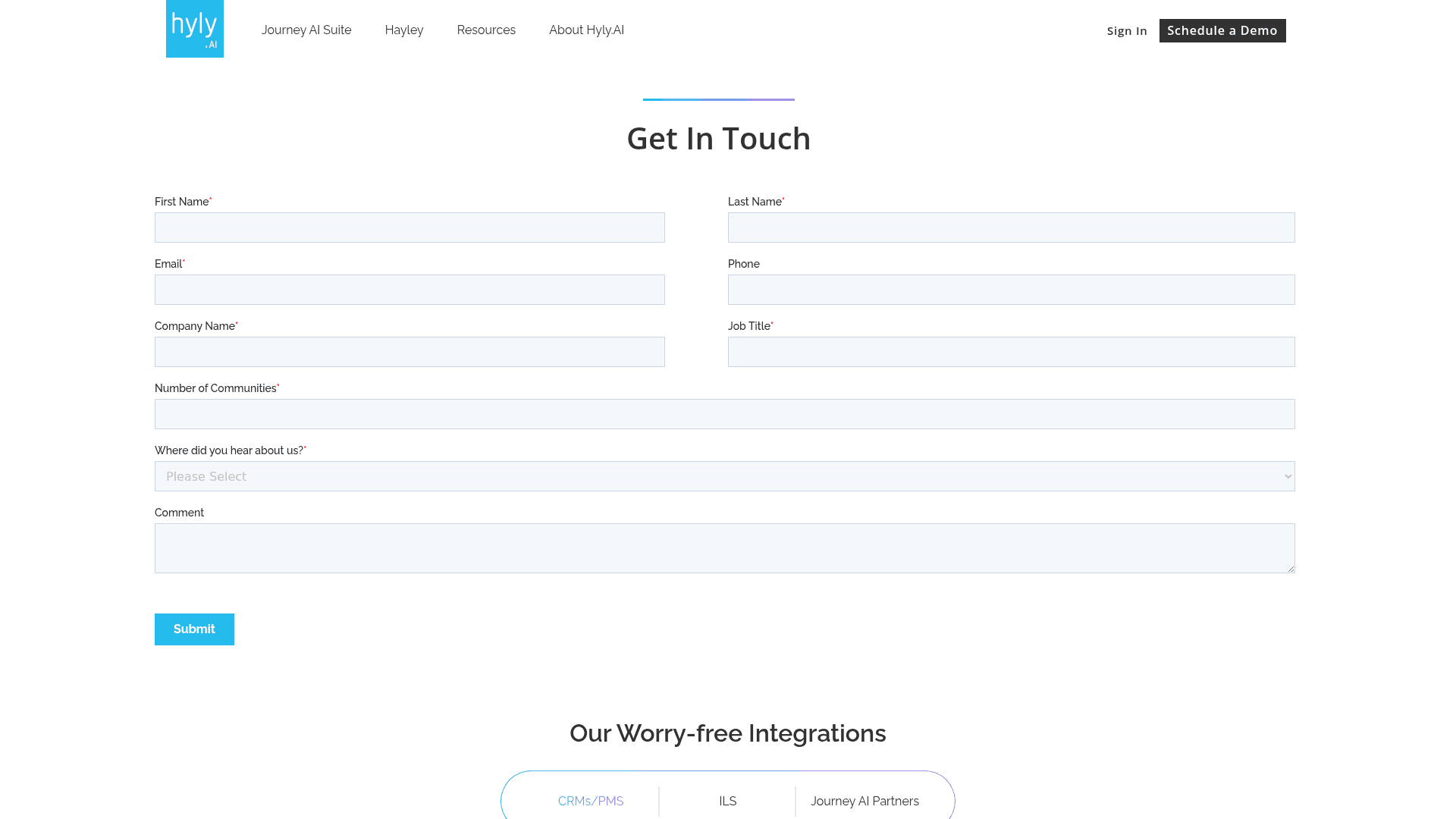 Pricing page of Hyly