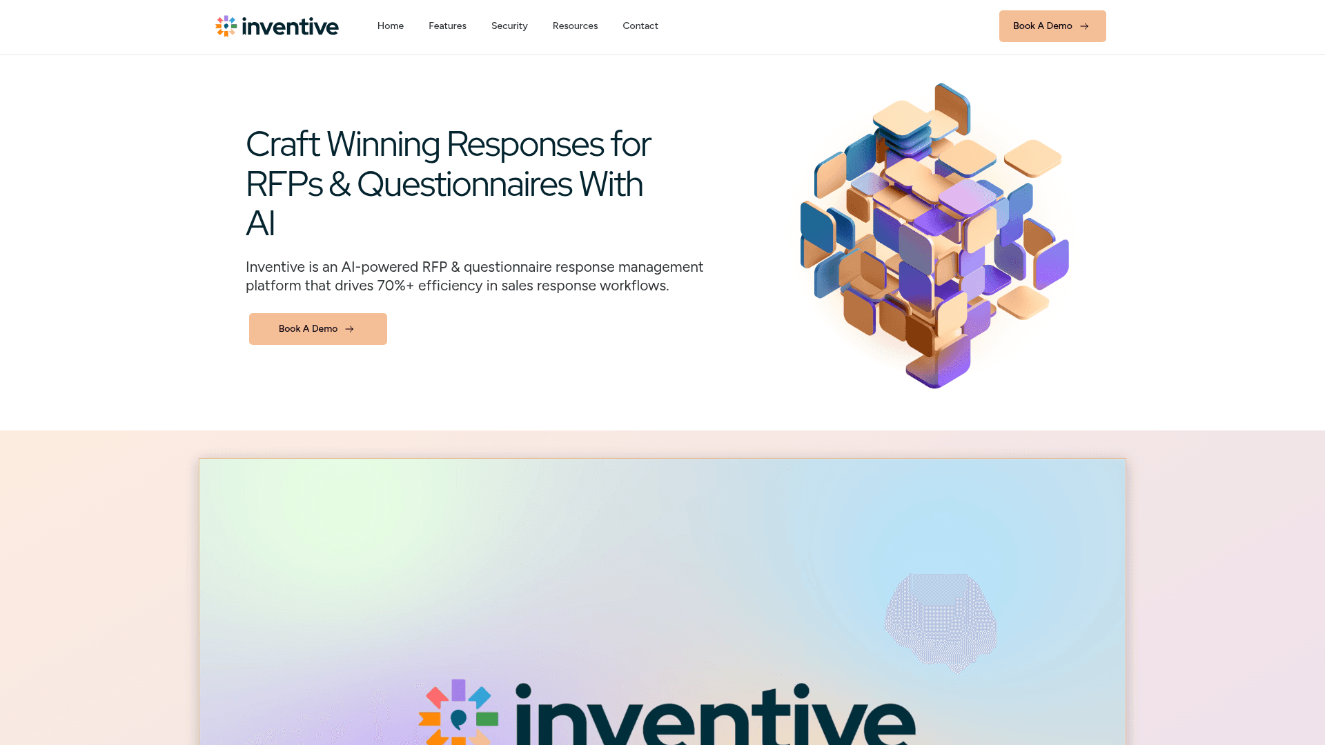 Homepage of Inventive