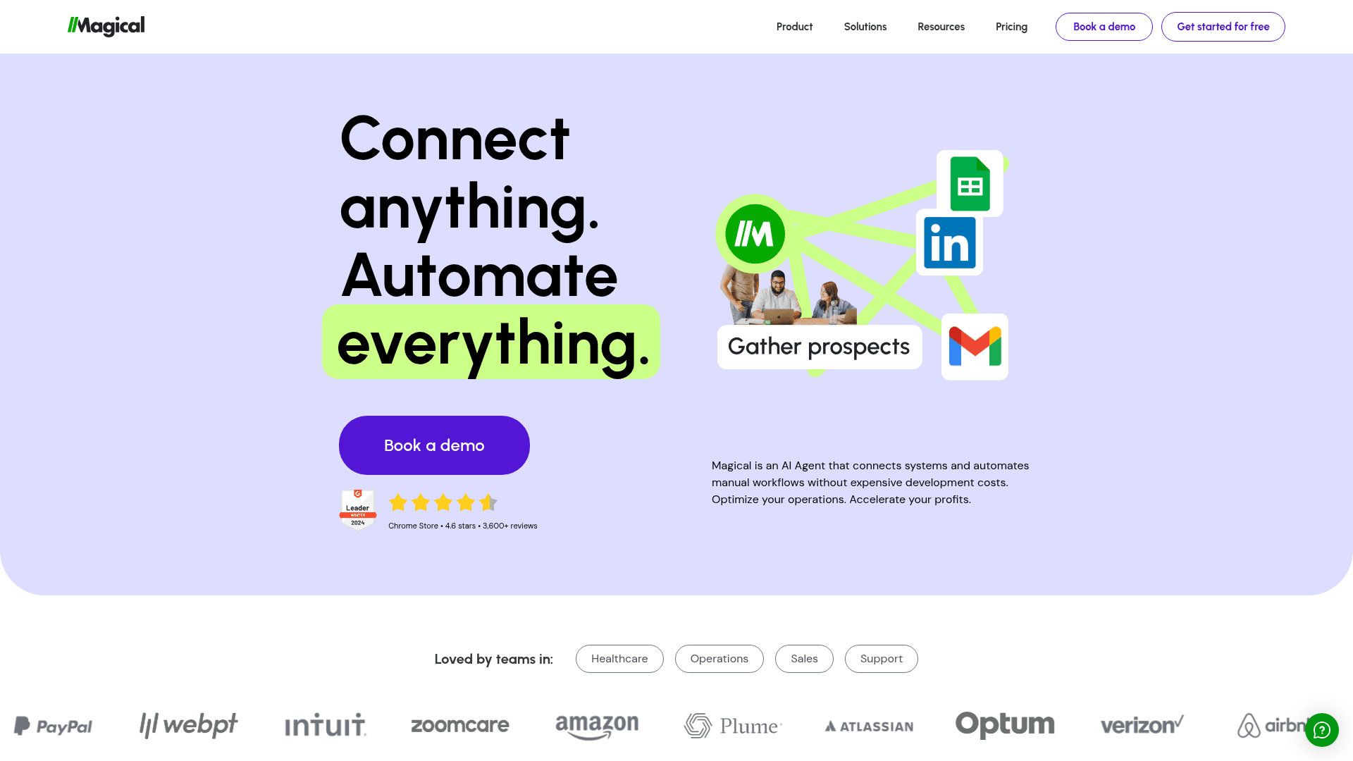 Homepage of Magical