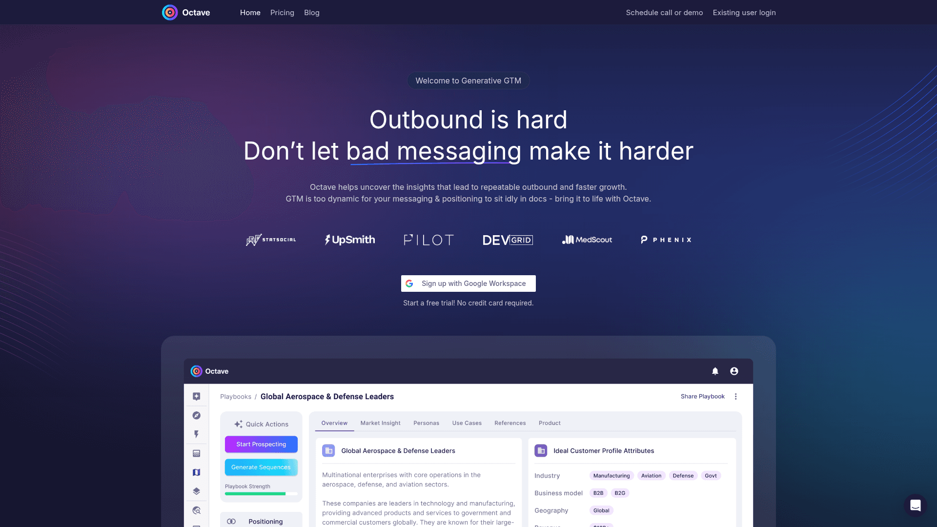 Homepage of Octave