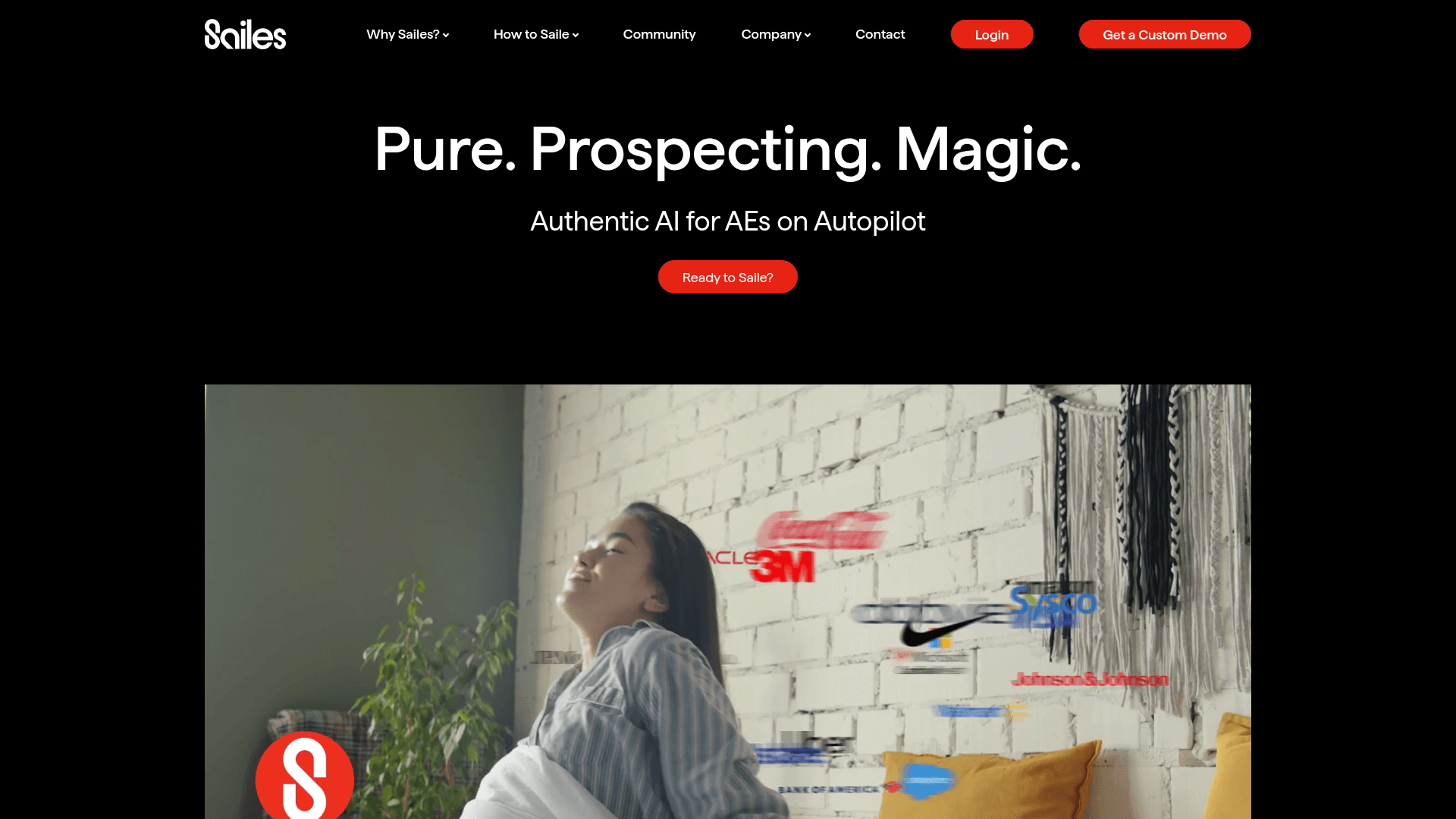 Homepage of Saile