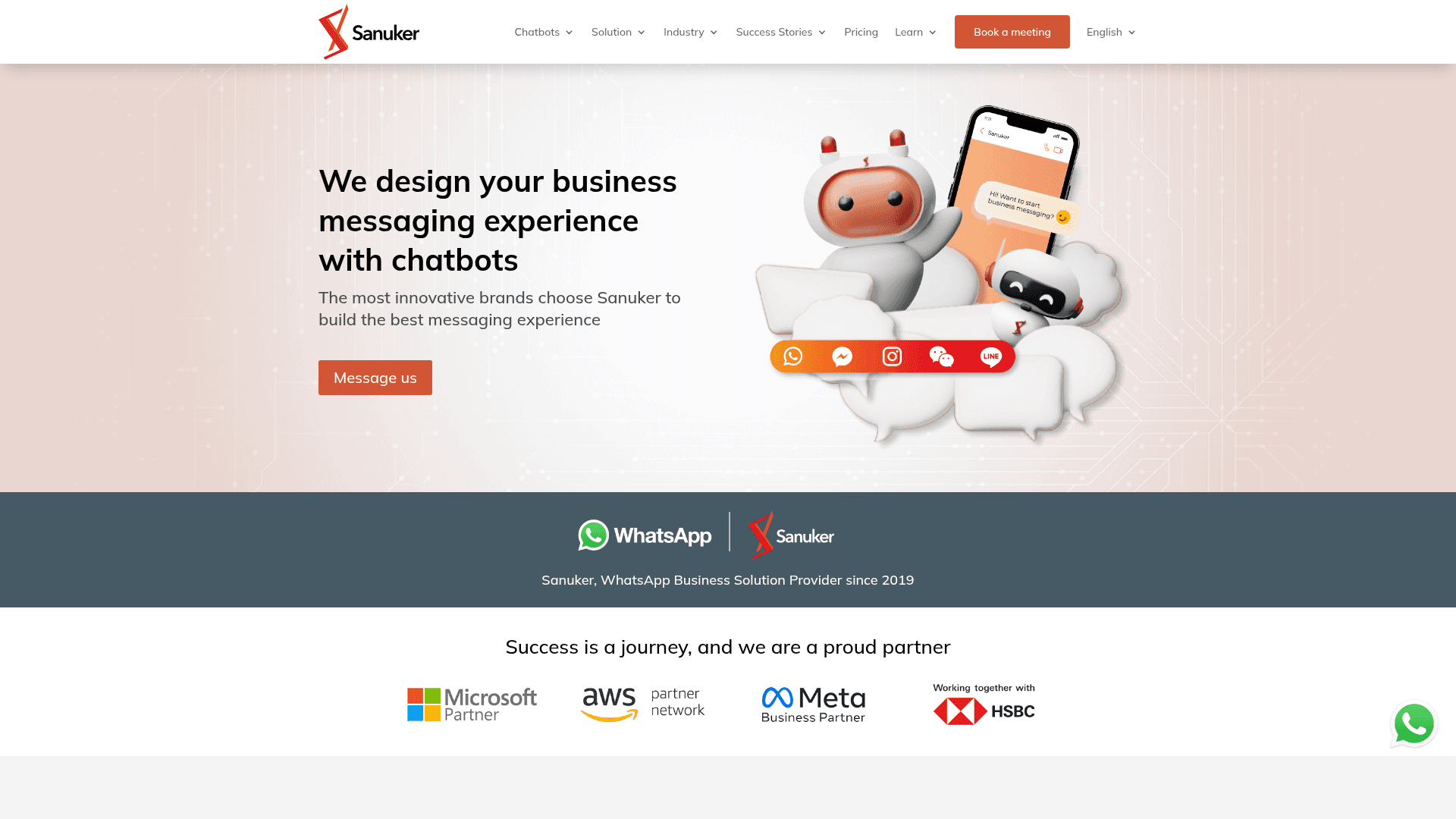 Homepage of Sanuker