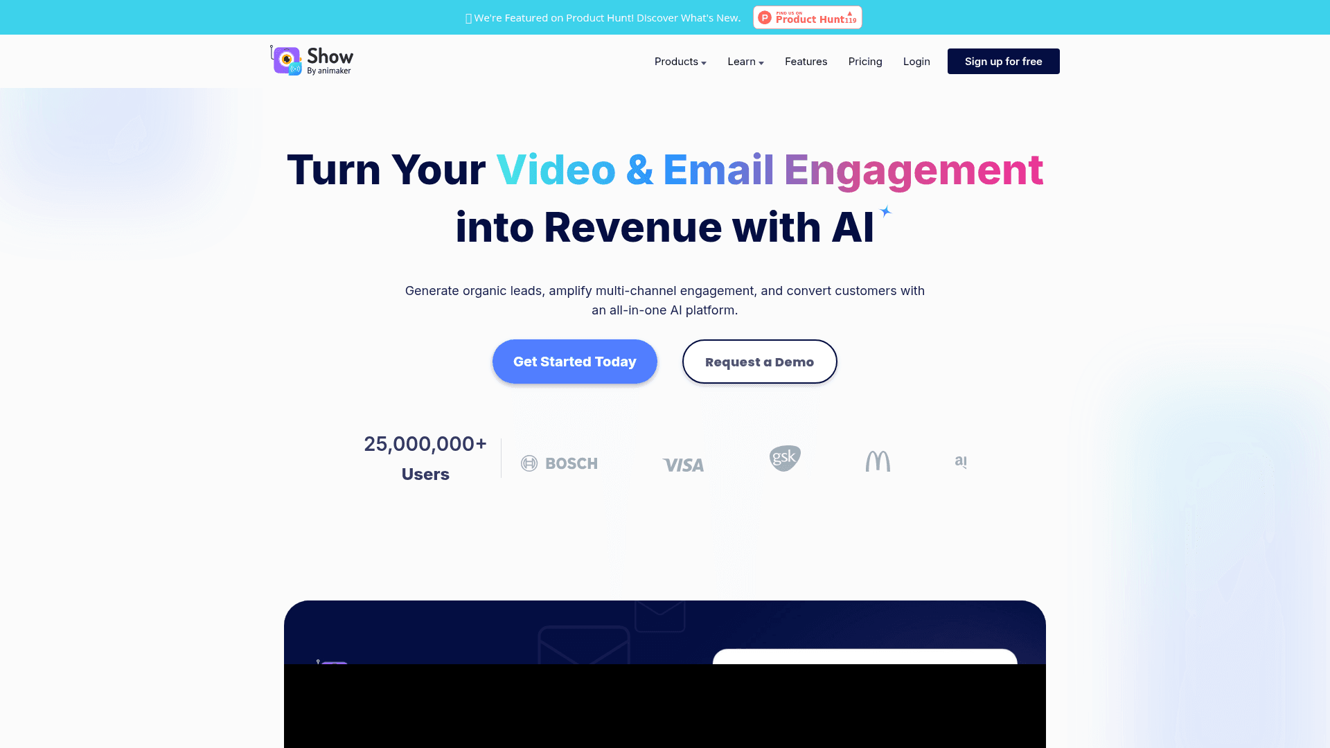 Homepage of Show