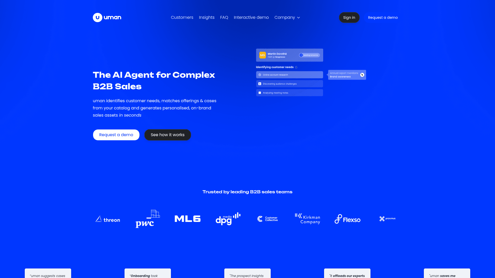 Homepage of Uman