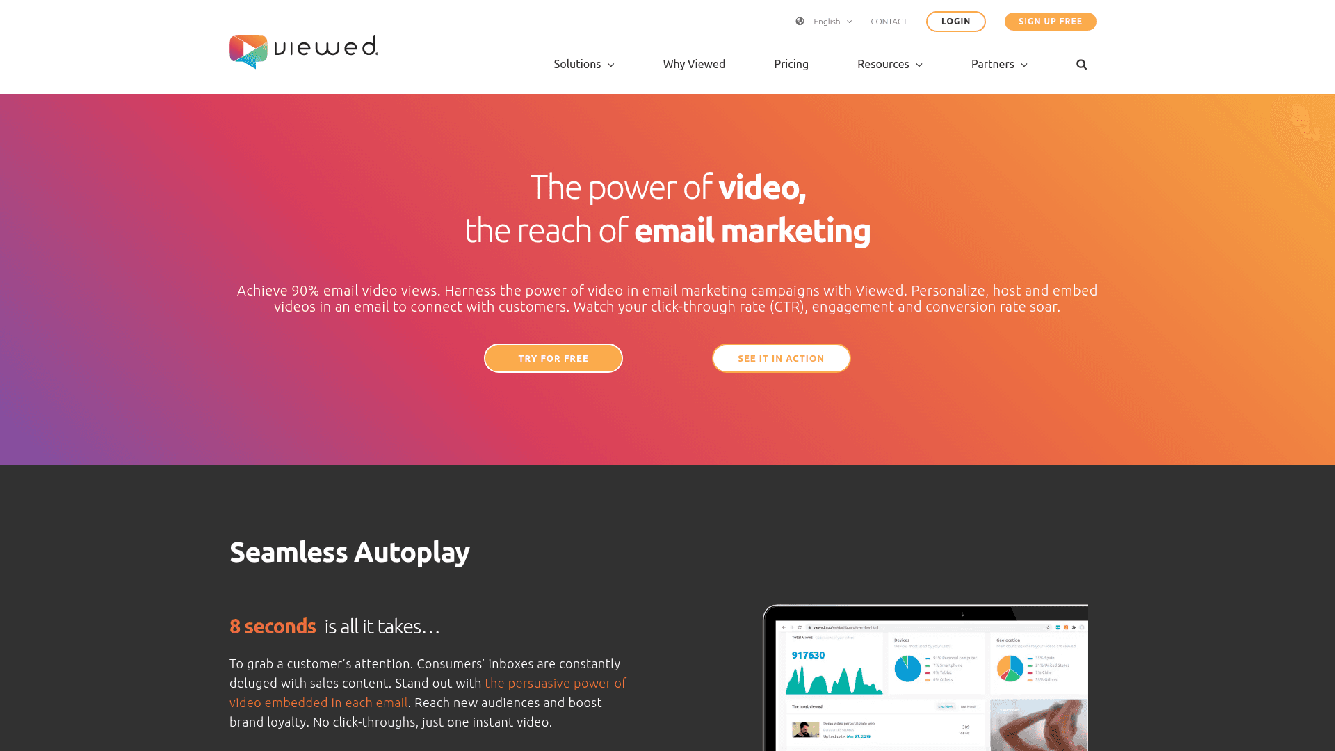 Homepage of Viewed