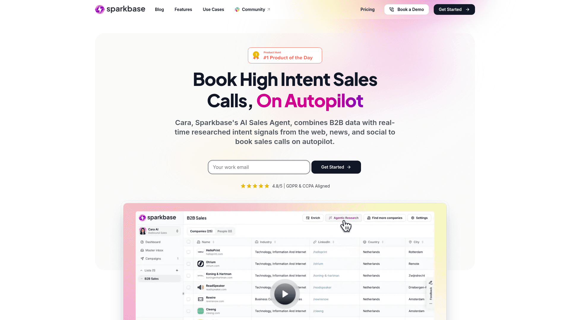 Pricing page of Webtastic