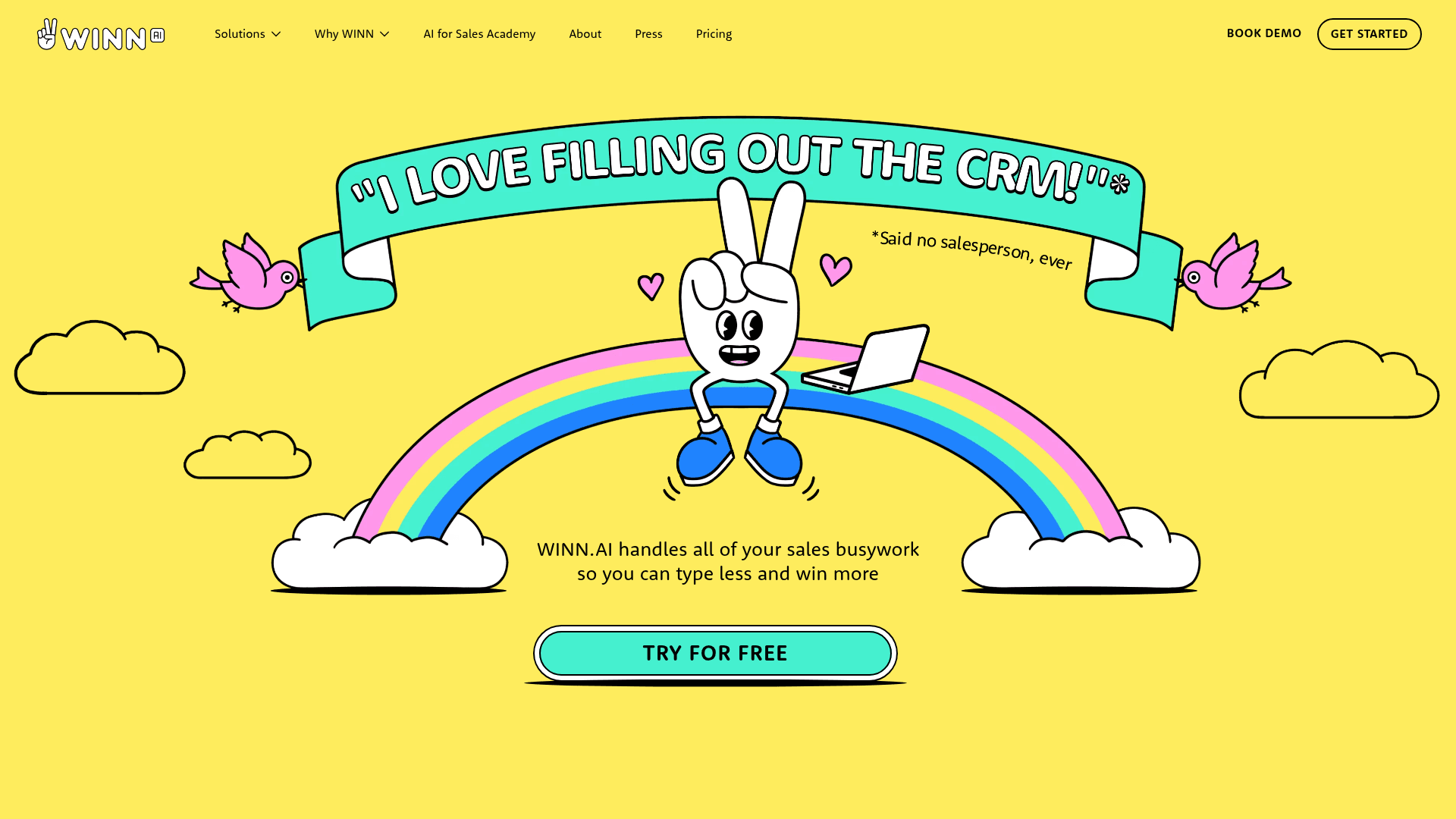 Homepage of WINN