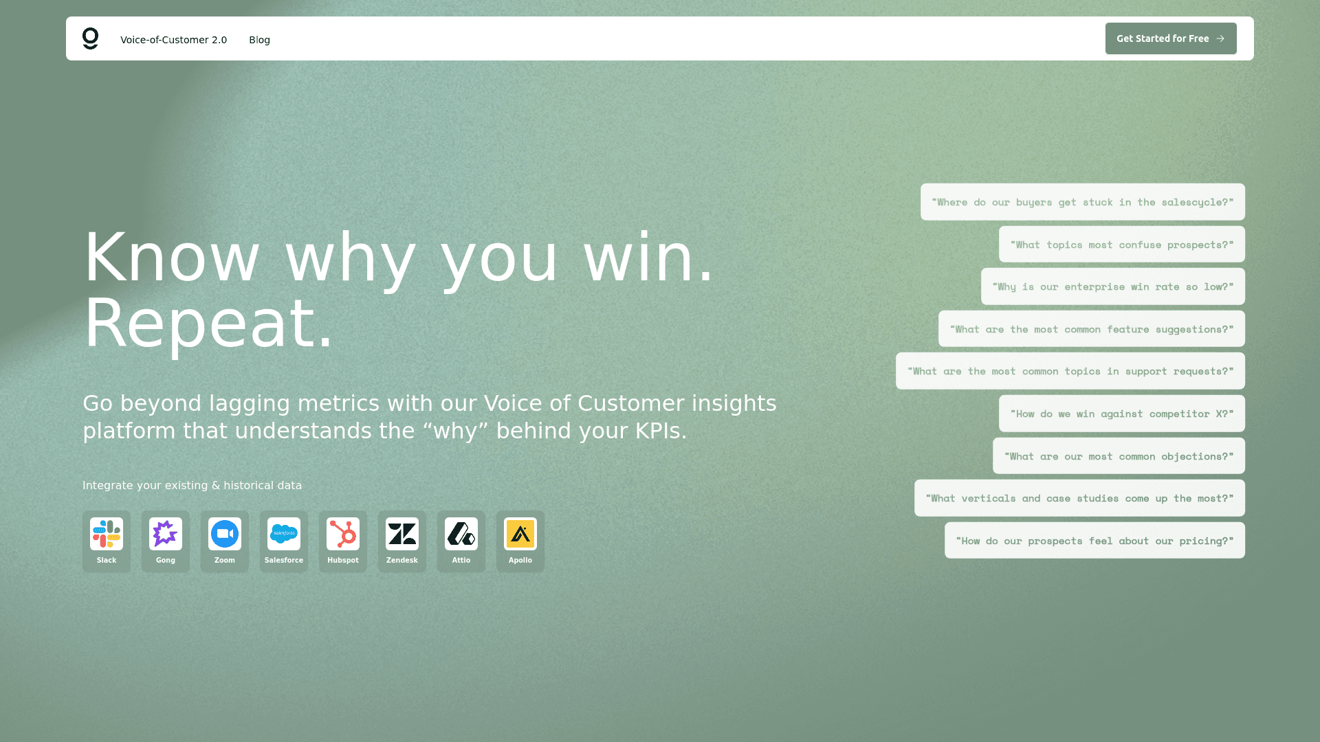 Homepage of Workbounce