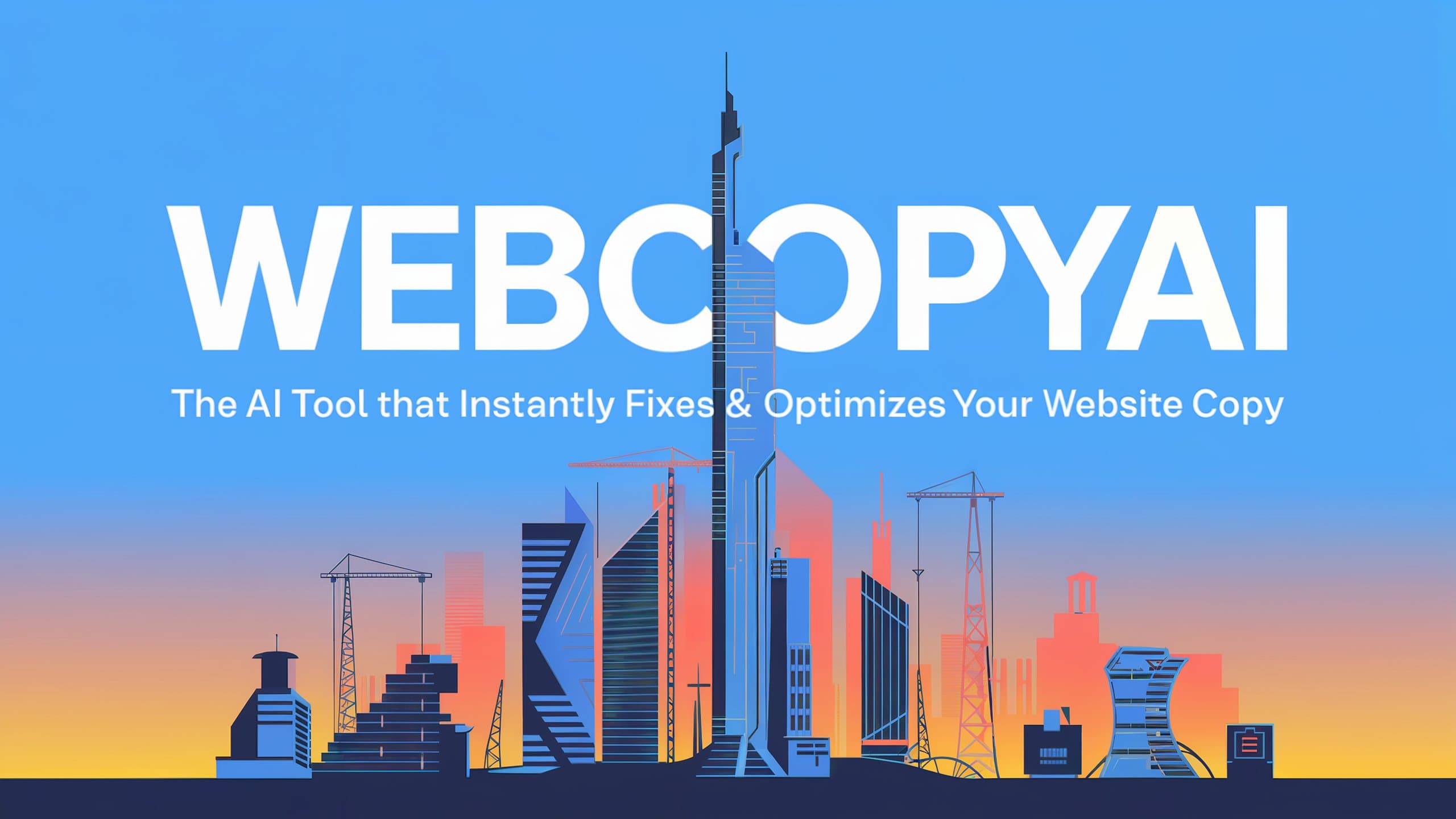 AI Tool That Instantly Fixes & Optimizes Your Website Copy | WebcopyAI