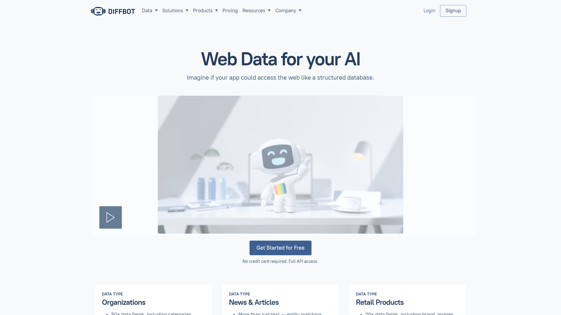 Diffbot AI Tool Access Structured Web Data Effortlessly